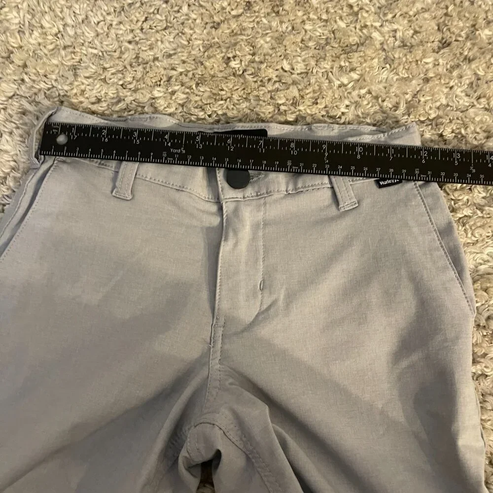 Hurley Boys Gray Hybrid Shorts S (7/8) NWOT